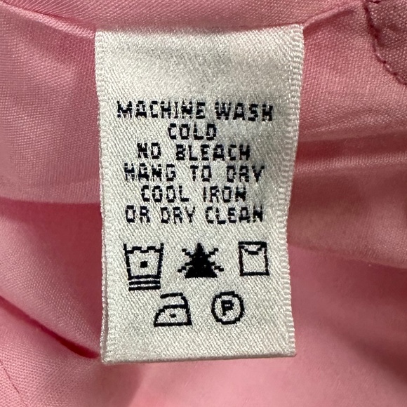 Lilly Pulitzer Pink White Rhino Run for the Roses Tunic Sleeveless Size 2 - Picture 9 of 9